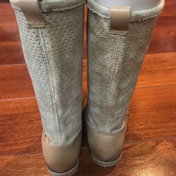 Zara girls tan boots - Picture 4 of 6